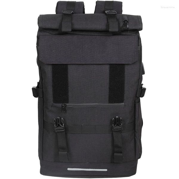 Mochila Moda Multifuncional Grande Capacidade Mochilas de Viagem Homens Carga USB Laptop para Adolescentes Masculino Saco Escolar