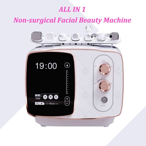 Hydro Facial Machine Aqua Peeling Hydro Facial Face Peel Dermoabrasione Facial Beauty Machine Nutriente sbiancante e schiarente