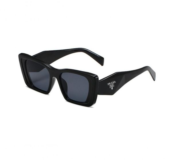Дизайнерские солнцезащитные очки Классические очки Goggle Outdoor Beach Sun Glasses для женщины мужчина 6 Цвет. Пополнительный треугольный фирменный кошачий глаз 386