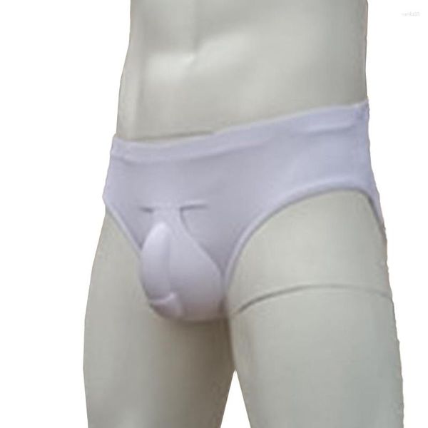 Mutande Slip da uomo sexy Custodia grande U Perizoma convesso Senza soluzione di continuità G-string Solido Vita bassa Mutandine per l'anca Ascensore sottile Biancheria intima bikini