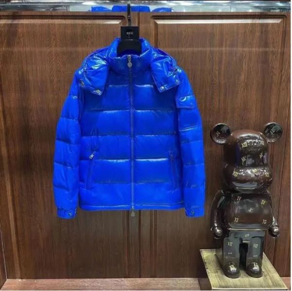 Giacca firmata da uomo di design invernale caldo piumino termico antivento materiale lucido opaco S-5XL taglia asiatica coppia modello nuovo outfit 13