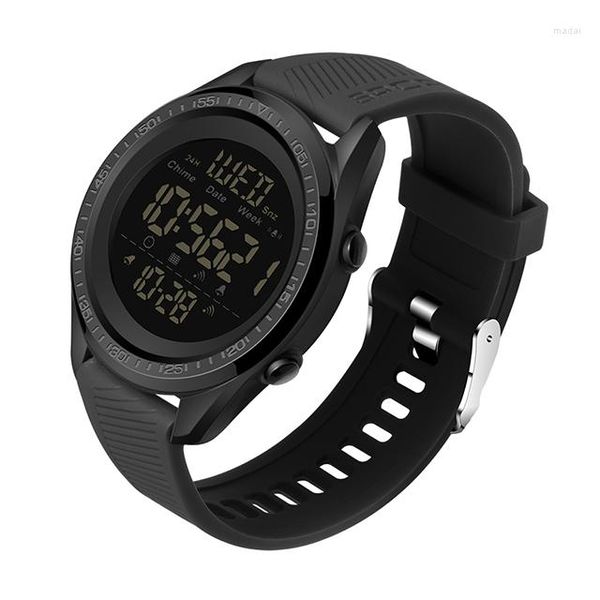 Relógios de pulso SANDA Sports Men Watch Contagem Regressiva Pedômetro 50m À Prova D 'Água Dual Time Digital Relógio de Pulso Masculino para Reloj Hombre