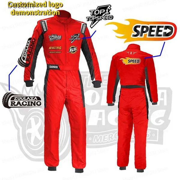 Altro Abbigliamento Auto Kart Fuoristrada Adulto Custom Made Un pezzo da equitazione Impermeabile F1 Tuta da corsa Ragazzi Ragazze Tuta da allenamento GiaccheL231007