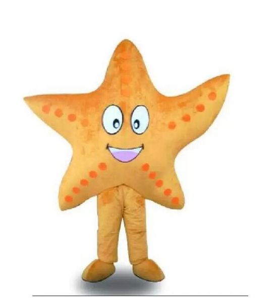 Professioneel Sea Star-mascottekostuum Halloween Kerst Fancy Party Dress Animal Stripfiguur Pak Carnaval Unisex Volwassenen Outfit