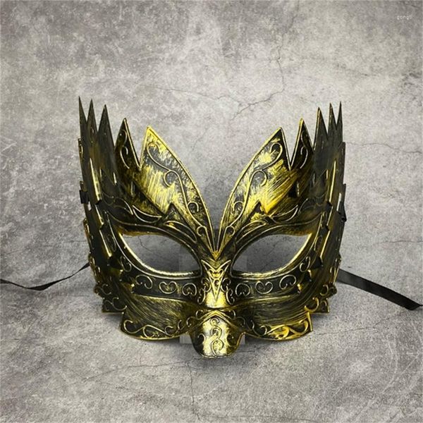 Partyzubehör Antike Maskerademaske Halloween Ball für Paare Frauen Männer Mardi Gras Masken Drop