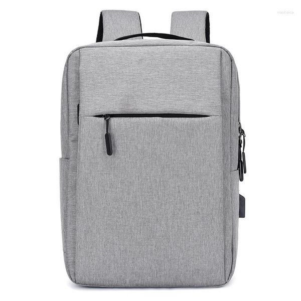 Mochilas escolares Mochila para computador de 15 polegadas Bolsa para laptop Presente comercial