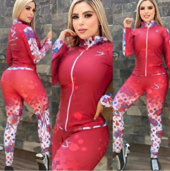 NOVITÀ Tute da donna Marchio di lussoLV Tuta sportiva casual Set da 2 pezzi Tute firmate J2905