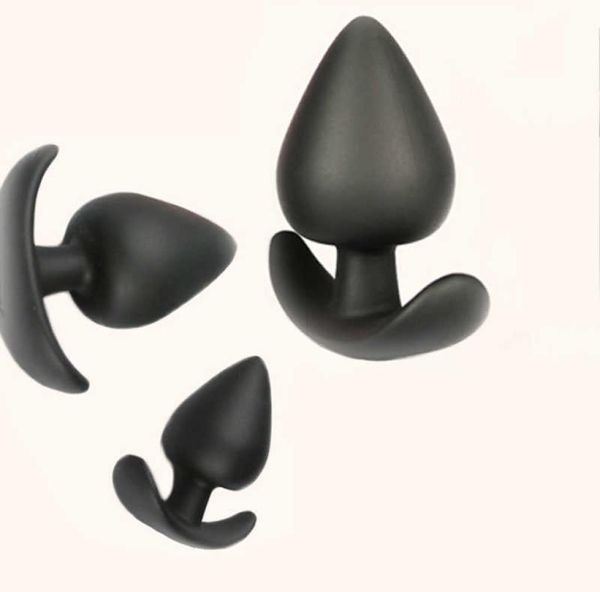 Massagem Sexshop Silicone Big Butt Plug Ferramentas Anal Brinquedos Sexuais para Mulher Homens Gay Cueca Anal Plugs Grande Buttplug Erótico Íntimo P3003345