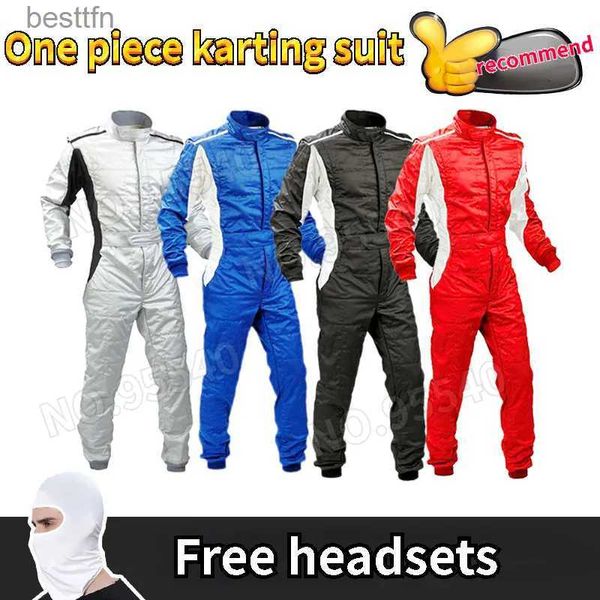 Altro abbigliamento Tuta da corsa impermeabile F1 per uomo donna adulto bambino tuta da moto fuoristrada Kart racing ATV giacca da allenamento giacca rossaL231007