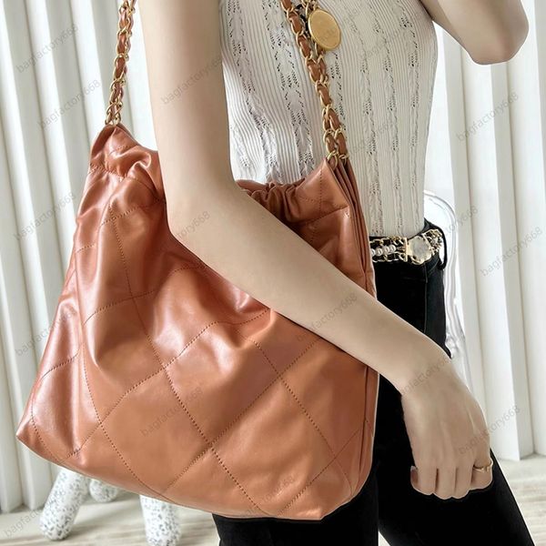 Bolsas de ombro crossbody bolsas de grife bolsa hobo bolsa de qualidade espelho liso couro genuíno macio bolsa de ombro feminina bolsa de compras tendência da moda bolsa feminina bolsa de corrente vermelha