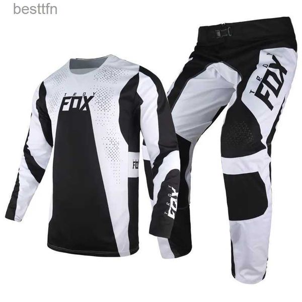 Outros Vestuário Frete Grátis 360 Relm Conjunto de Engrenagem Calças de Motocross Combo Homens BMX MX ATV Dirt Bike Offroad Kits Moto Adulto SuitL231007