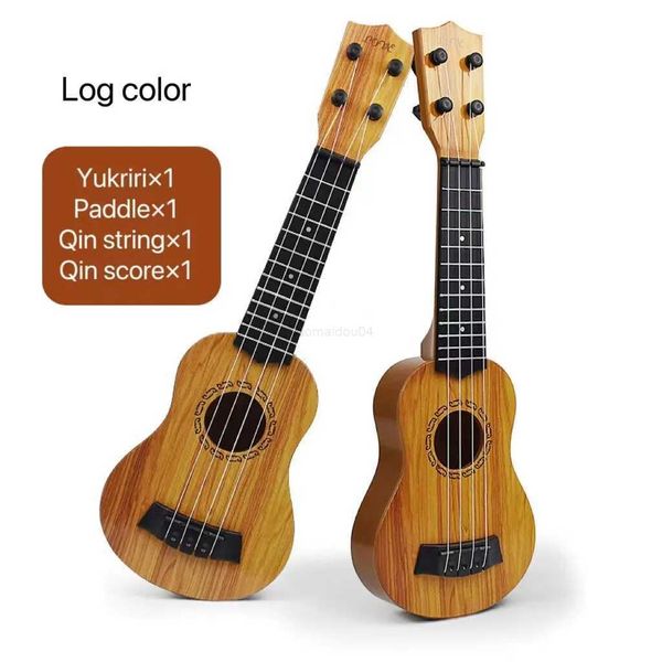 Giocattoli di apprendimento Il giocattolo per chitarra per bambini da 35 cm può essere utilizzato per suonare strumenti elementari con paddle che simulano giocattoli musicali YukriliL20310/7