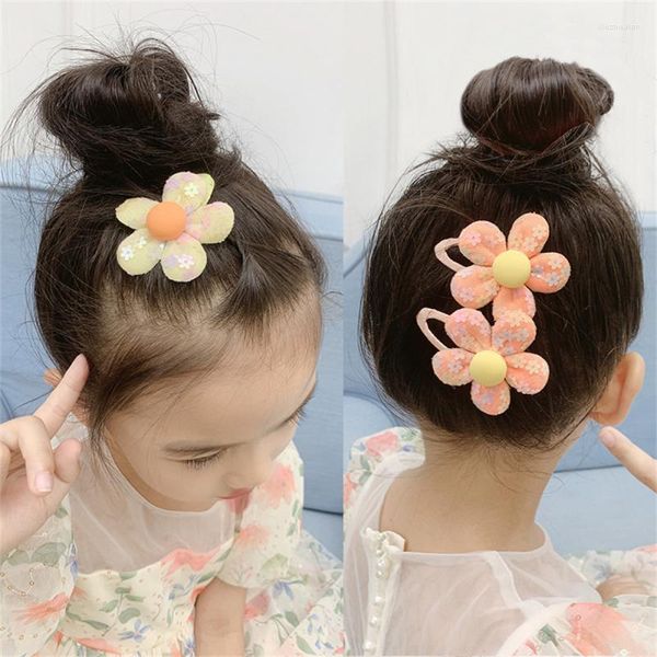 Haarschmuck Baby Haarnadel Multi Szenario Verwendung Niedliche Blume Kinder Pony Clip Mode Hochwertiger Stoff Bb