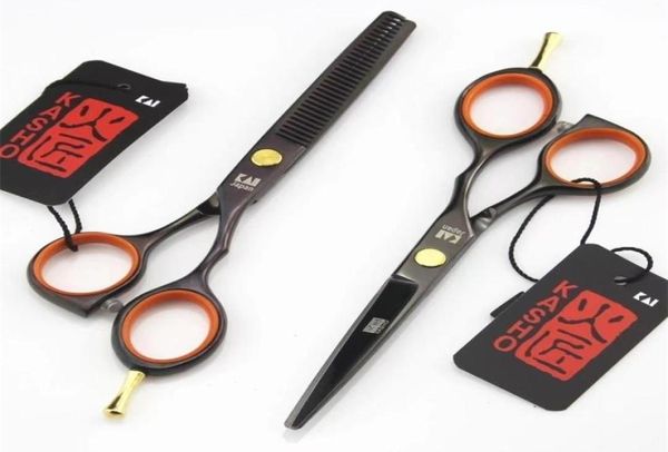 Kasho Professional 55-дюймовые салонные ножницы для волос Парикмахерские ножницы для резки истончения инструмент для укладки 2203175745626