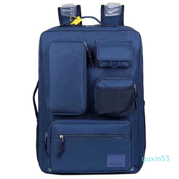 Moda almofada de ar mochila sacos tridimensional saco exterior lazer grande capacidade saco de viagem dos homens saco de fitness de náilon