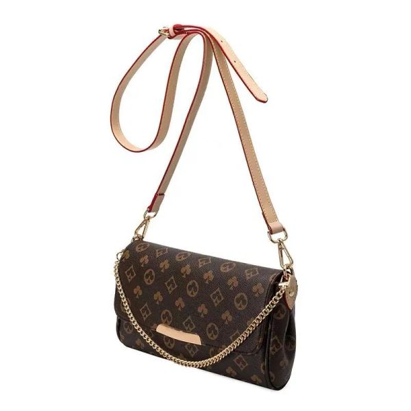 2023 Umhängetaschen Designer Mode Totes Tasche Pochette Zubehör Frauen Handtasche Leder Umhängetasche Mini Handtaschen Kette Geldbörsen Geldbörse