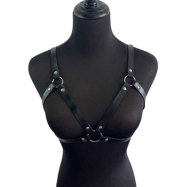 giocattoli sessuali per coppie BDSM Bondage Donne sexy Gabbia Reggiseno Imbracatura Lingerie in pelle Biancheria intima erotica Gotica Giarrettiera Abbigliamento da discoteca