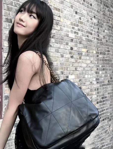 10 kaliteli büyük jamie 4.3 totes tasarımcı alışveriş çantaları büyük el çantası siyah moda lüks zincirler omuz kayışı alışveriş totes flep dufle plaj çantalar