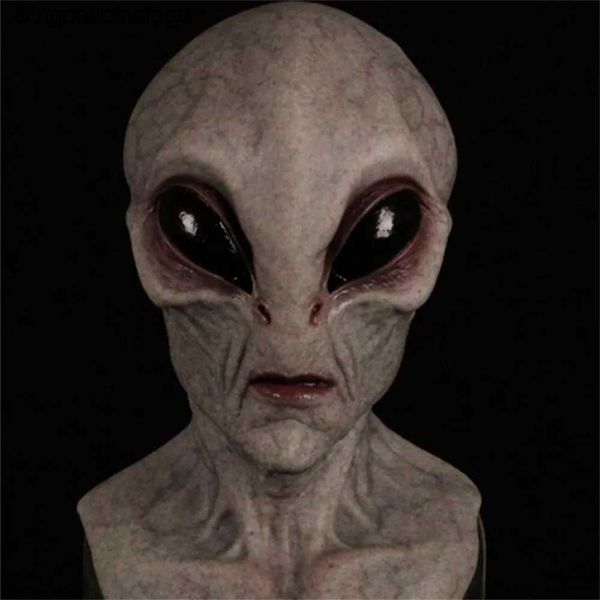 Thema Kostüm Halloween Alien Maske Scary Horrible Horror Alien Ersoft Maske Maske py Party Dekoration Lustige Cosplay Prop Masken NewL231008