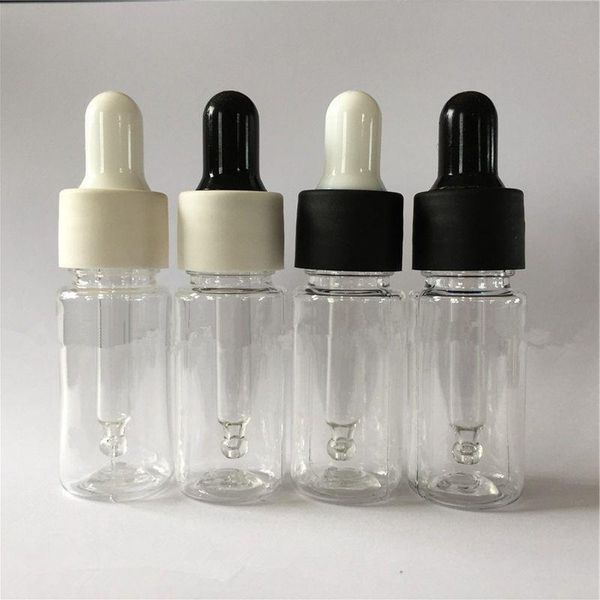 10 ml flüssige PET-Kunststoff-Tropfflasche, klare Tropfbehälter für ätherisches Öl, schneller Versand F1154 Onaws