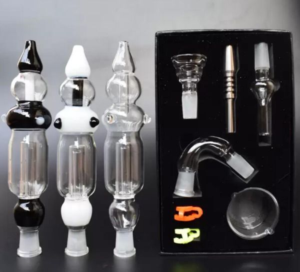 Hohe Qualität Black Box Zubehör Anzug Real Image Glas Bongs Glas Wate Rohre Fab Egg Rauchen Rohr Recycler Bohrinseln bong