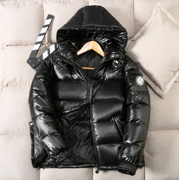 Mens designer jaqueta com capuz outono inverno para baixo parkas zíper blusão ao ar livre esportes cáqui preto designer casacos outwear masculino homens jaquetas puffer