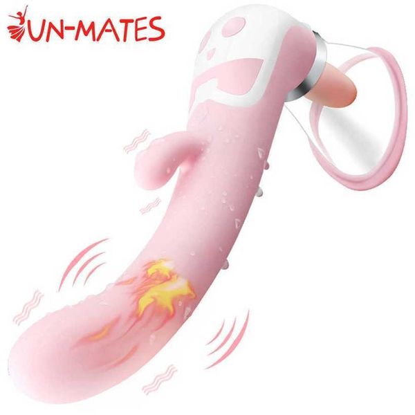 vibratore giocattoli del sesso per le donne stimolatore del clitoride lingua grande vibrazione succhiare dildo leccata orale vagina pompino capezzoli giocattoli del sesso delle donne