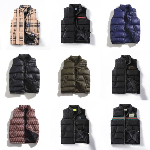 Männer Designer Kleidung Herren Daunenwesten Jacken Gillets Luxus Damen Reißverschluss Oberbekleidung Weste Hoodie Mode Parka Winter Windjacke Mantel asiatische Größe M 3XL