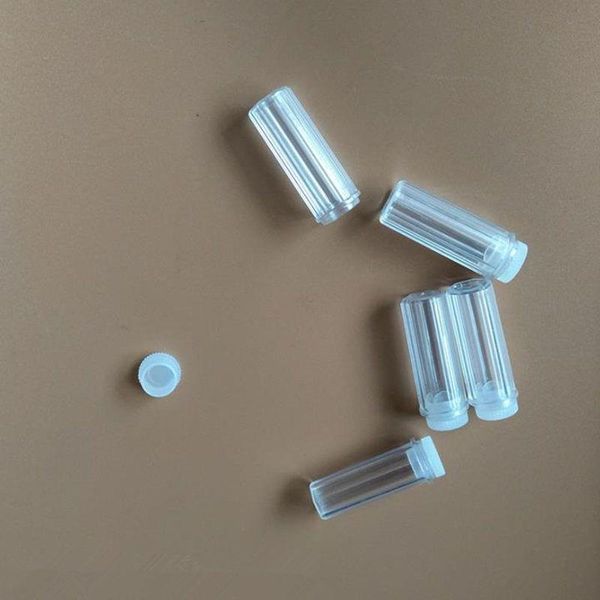 Mini bottiglia per medicina in plastica 5g Tablet Pillole in plastica trasparente Bottiglia per capsule portatile spedizione veloce F628 Bcccr