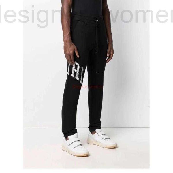 Herrenhosen Designerkleidung Amires Pant 22 Neue lässige Original-Baumwoll-Frottee-Stoff ist weich bequem ohne Pilling Luxuriöse Modehose Streetwear