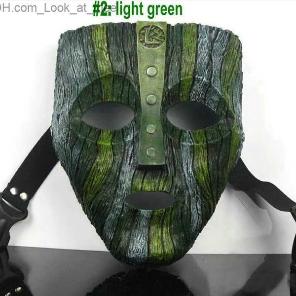 Maschere per feste Cameron Diaz Loki Maschere in resina di Halloween Jim Carrey Maschera veneziana Il dio dell'inganno Masquerade Replica Costume cosplay Puntelli Q231007