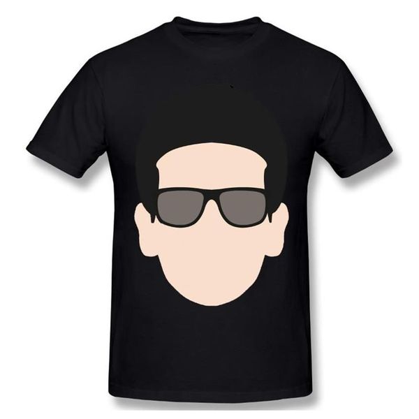 Herren T-Shirts Man Roy And Orbison Head Illustrationby JPRT T17 Case Everyday Casual Graphic Tshirt2299