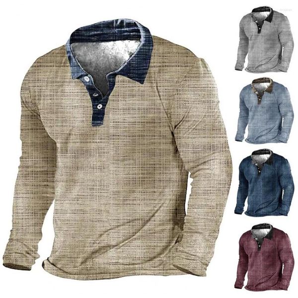 Freizeithemden für Herren, modisch, Slim-Fit, für formelle Arbeit, Pullover, Hemd, Oberteil, 3D-Schnitt, lange Ärmel, dehnbar, Alltagskleidung