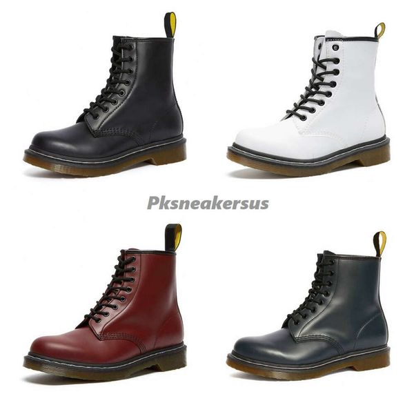 Martins Designer Dr 2023 Bot Doc Martens Men Men Kış Kar Kökleri Klasik Renk Deri Oxford Alt Botlar