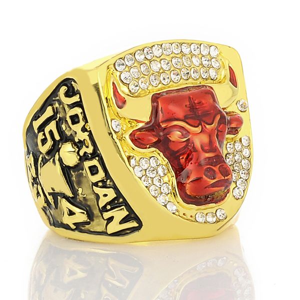 Ings 1993 Basketball Bulls Team Championship Ring Grand Champion Ring mit Souvenir -Männer -Fan -Geschenkschmuck Köstliche Accessoire