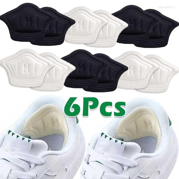 Frauen Socken 6Pcs Einlegesohlen Patch Unter Ferse Pads Für Sport Schuhe Zurück Aufkleber Halb Einstellbar Anti-verschleiß-Füße pad Kissen Einfügen Einlegesohle