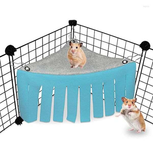 Altre forniture per uccelli Nappa Striscia Tenda per animali Nascondiglio Nascondiglio Cavia Criceto Amaca Tenda 4 colori Piccoli animali domestici Articoli sospesi Angolo del letto