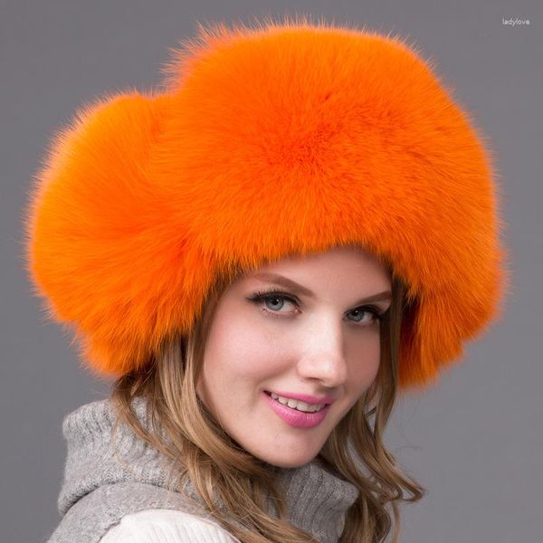 Berretti che vendono vera pelliccia erba bomber cappello di procione multicolore berretto antivento femminile lavorato a maglia regolabile