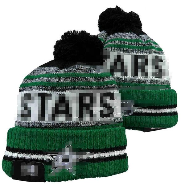 Sterne Beanies Bommelmützen Baseball Hockey Ball Caps 2023-24 Modedesigner Bucket Hat Grobstrick Faux Pom Beanie Weihnachtsmütze Sport Strickmützen