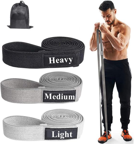 Faixas de resistência Fitness Long Workout Tecido Elastic Booty Set Pull Up Mulher Assist Leg Exercício Ginásio Equipamentos para Casa 231007