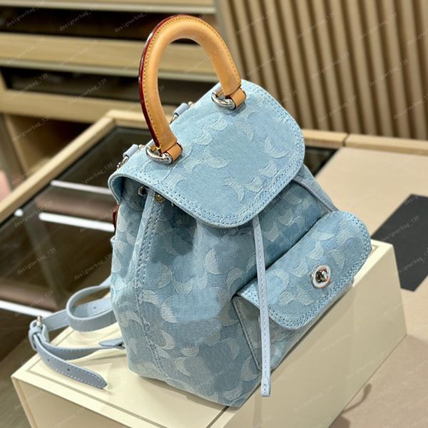 Kadınlar sırt çantası lüks tasarımcı çantası riya sırt çantası stili kilit klasik kadın seyahat çanta geri paketi okul çantası