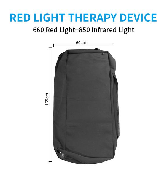 Health Beauty CE-geprüfter Rotlicht-Pod zur Schmerzlinderung, tiefer Ferninfrarot-Wrap, 660 850 nm, abnehmender roter LED-Rotlicht-Therapiegürtel
