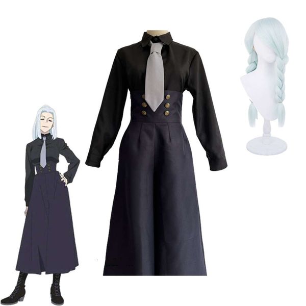 Julongsu kaisen cosplay mei mei cosplay traje jujutsu kaisen temporada 2 peruca uniforme camisa culotte traje de halloween para mulheres cosplay