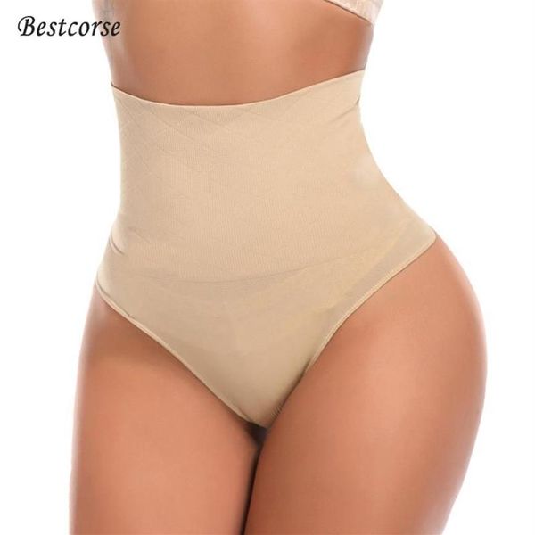 Intimo modellante da donna Perizoma pancia Shaper Vita alta Mutandine dimagranti Calzon Faja Pantaloni intimi Culotte Gainante Ventre Plat Tanga262E