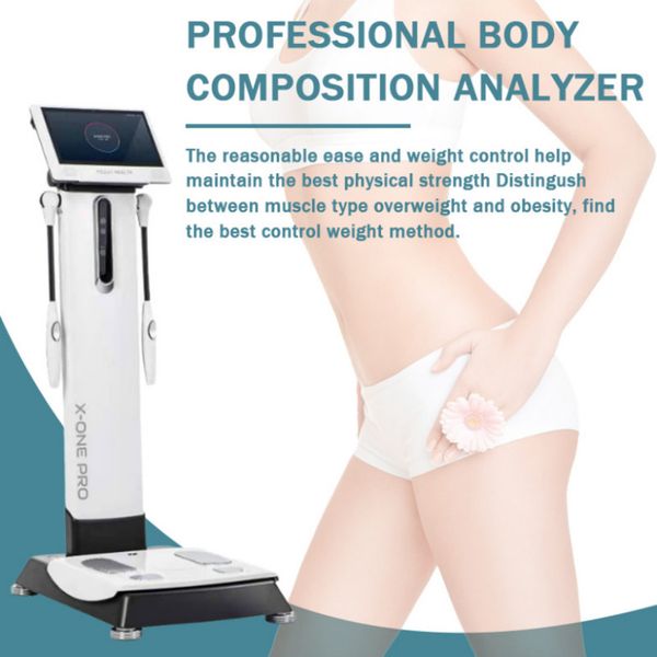 Máquina a laser Visbody Body Building Controle de peso Fitness 3D Body Scanner Analisador de gordura corporal