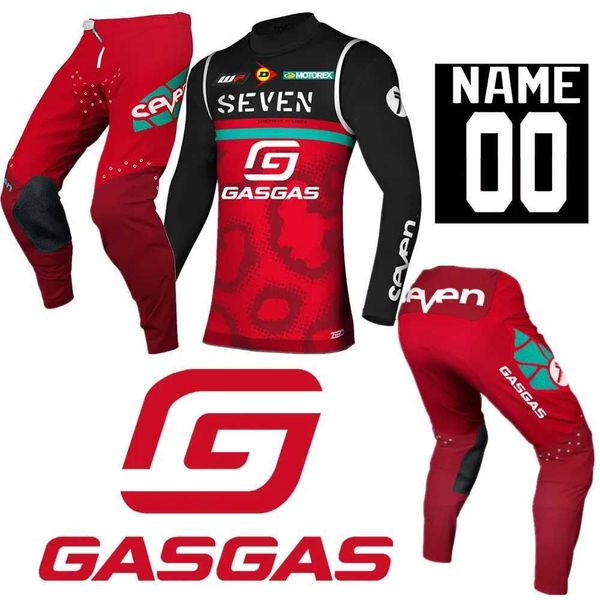 Andere Bekleidung 2024 RED SEVEN Zero Dirt Bike Off Road Gear Set GASGAS Motorrad Race Wear Top Motocross Bekleidung MX Set Moto ComboL231008