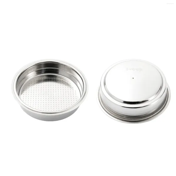 Фильтры для кофе, 2 шт., прочный кухонный фильтр из нержавеющей стали, простой в обслуживании, герметичный дизайн, практичная запасная часть для дома