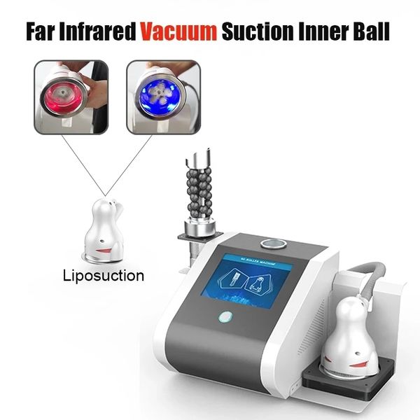 Infrared Vacuum Suction Rotating Ball Body Shaping Endo Lymphatic Drainage Spheres Machine Inner Ball Roller Muscle Massage Cellulite Reduction Slimming Machine