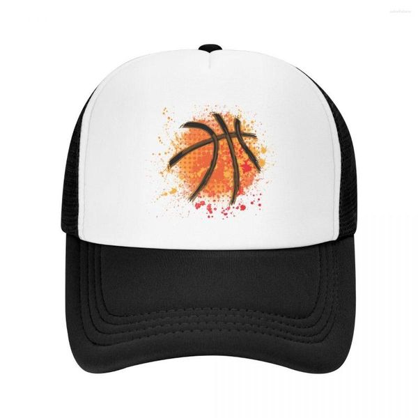 Ball Caps Orange Basketball Baseball Cap Western Hüte Sonnenhut Geburtstag Schwarz Für Frauen Männer