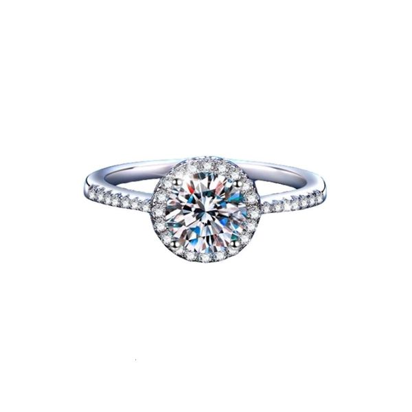 Carttiers Ring Designer-Schmuck Damen Mossan-Diamantring aus 925er-Sterlingsilber in Originalqualität. Bezieht sich auf den gleichen rundumwickelten Mossan-Diamantring